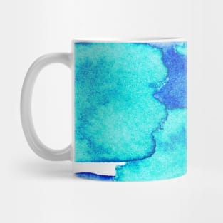 Water BLUE Abstract Mug